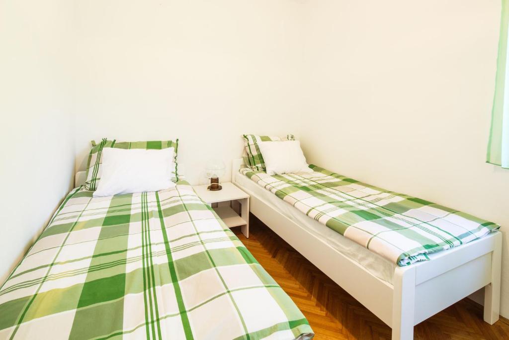 Posteľ alebo postele v izbe v ubytovaní APARTMAN VIDA