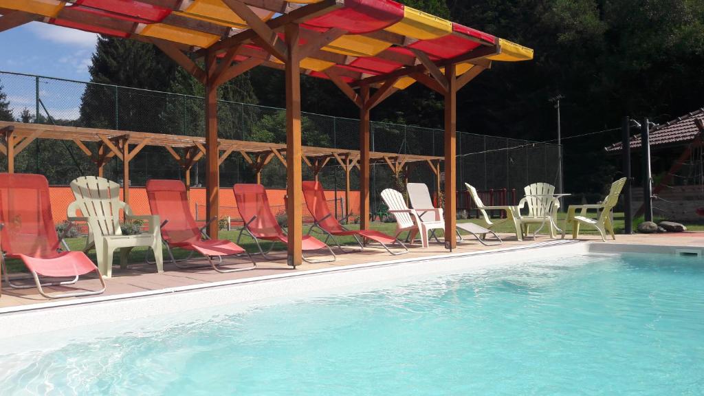 Bazén v ubytování Wellness Simply Relax - Chopok- privátna vírivka, sauna nebo v jeho okolí