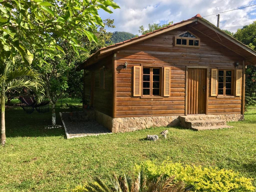 Zahrada ubytování Hospedaje en el Lago