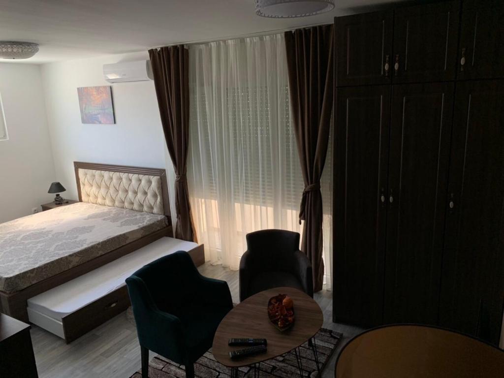 Postel nebo postele na pokoji v ubytování Apartments Divoli