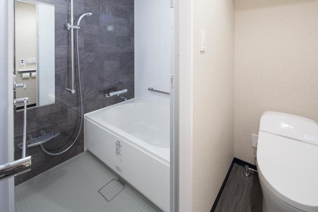 Koupelna v ubytování Shizutetsu Hotel Prezio Kyoto Karasumaoike