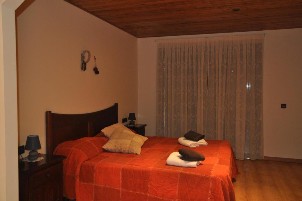 Postel nebo postele na pokoji v ubytování Corral de Jaume