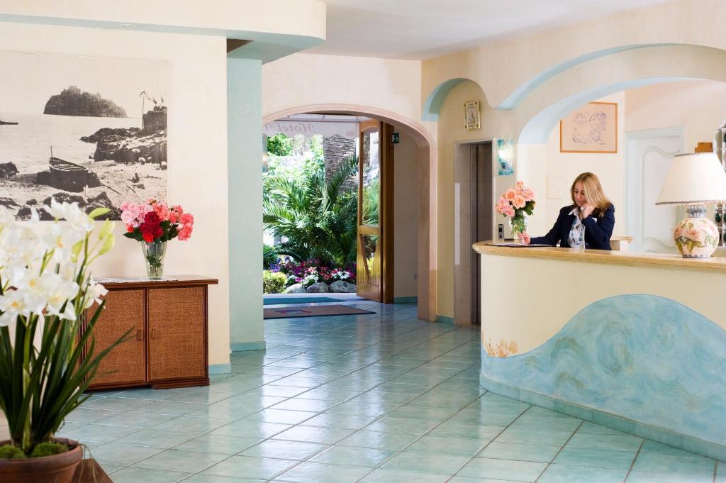 Vstupní hala nebo recepce v ubytování Hotel Terme Providence