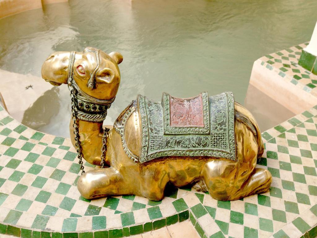 Uma área de estar em Riad Julia
