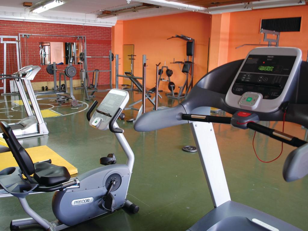 Fitness centrum a/nebo fitness zařízení v ubytování Holiday Park CFK