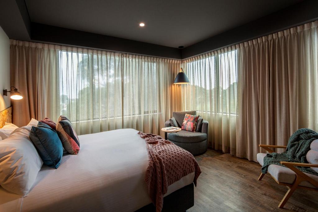 Postel nebo postele na pokoji v ubytování Marion Hotel