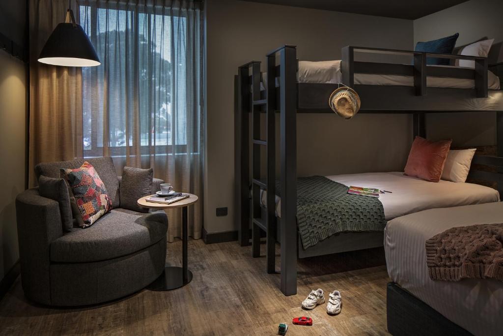 Postel nebo postele na pokoji v ubytování Marion Hotel