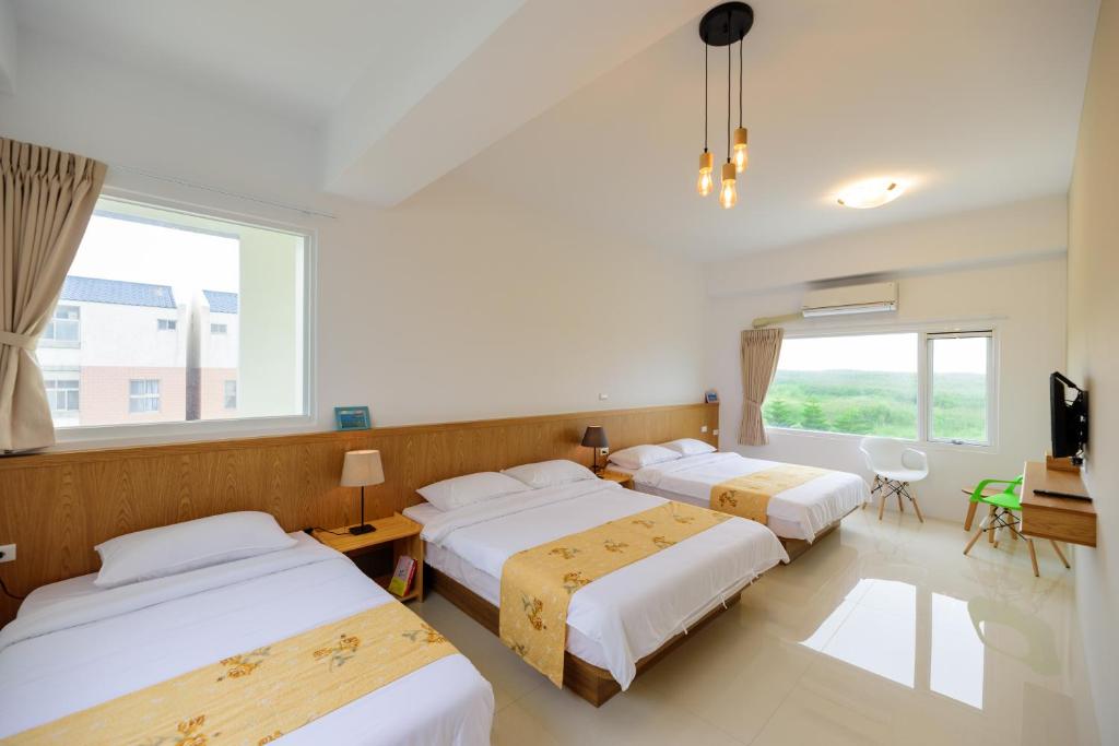 Postel nebo postele na pokoji v ubytování Little Molly B&B