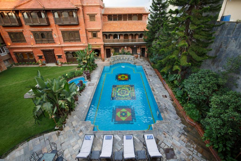 Bazén v ubytování Hotel Manaslu nebo v jeho okolí