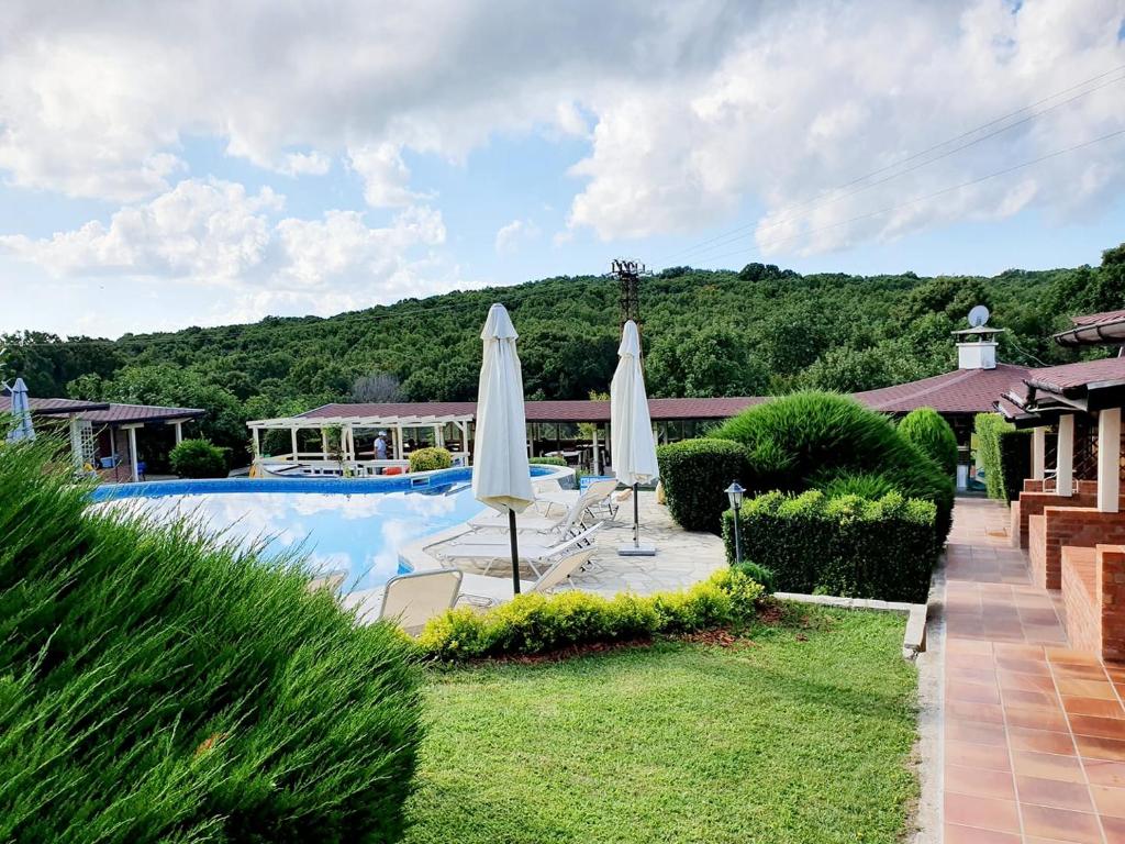 Bazén v ubytování Hotel Anchor nebo v jeho okolí