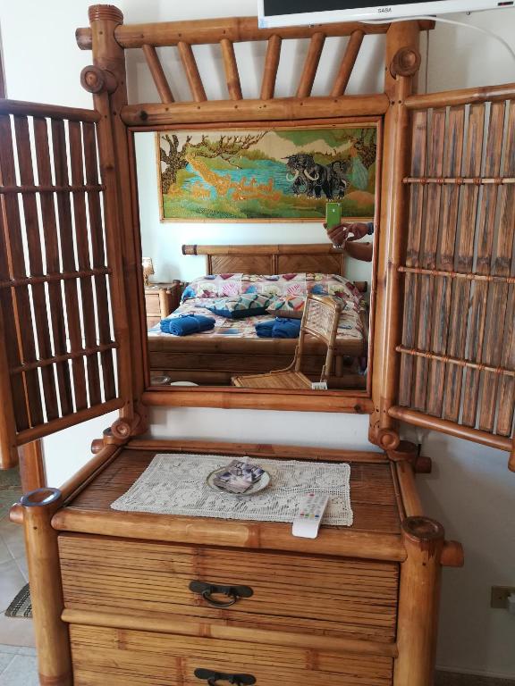 Postel nebo postele na pokoji v ubytování B&B Zia Delia