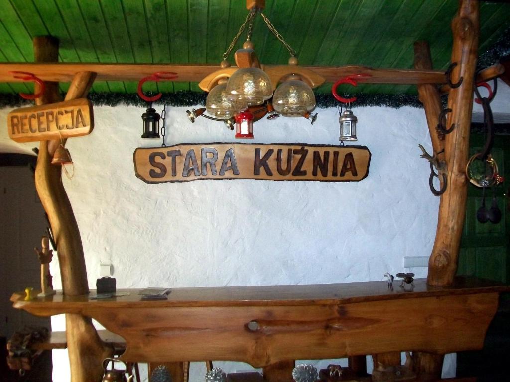 Certifikát, hodnocení, plakát nebo jiný dokument vystavený v ubytování Stara Kuźnia