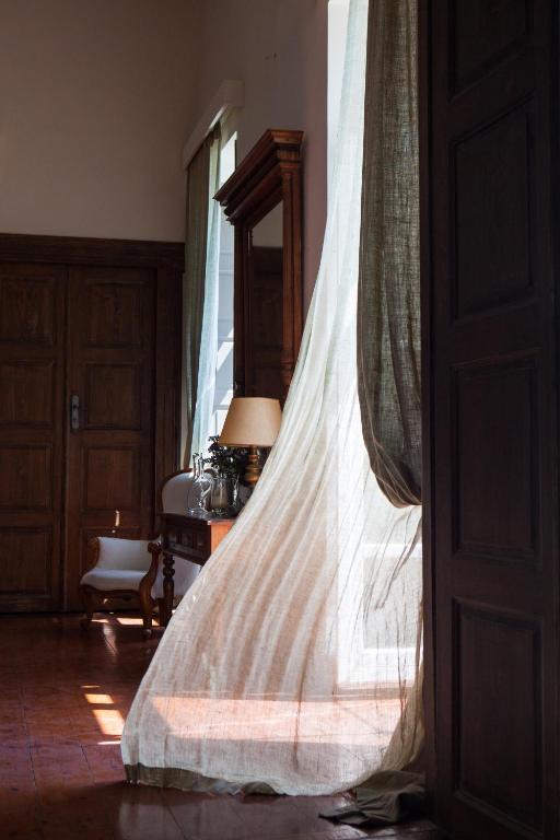 Letto o letti in una camera di Xenon Apollonos