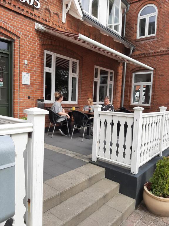 Balkón nebo terasa v ubytování Gredstedbro Hotel