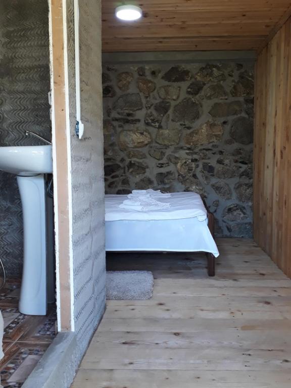 Postel nebo postele na pokoji v ubytování Guest House Murkvam