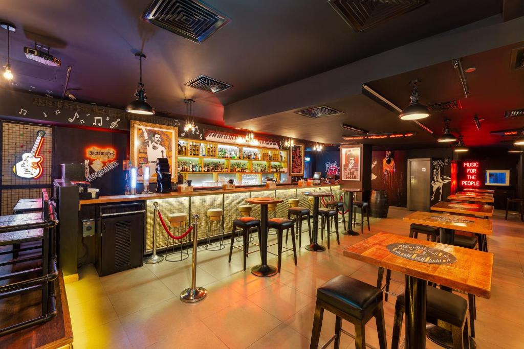 Lounge nebo bar v ubytování Citymax Hotel Al Barsha at the Mall