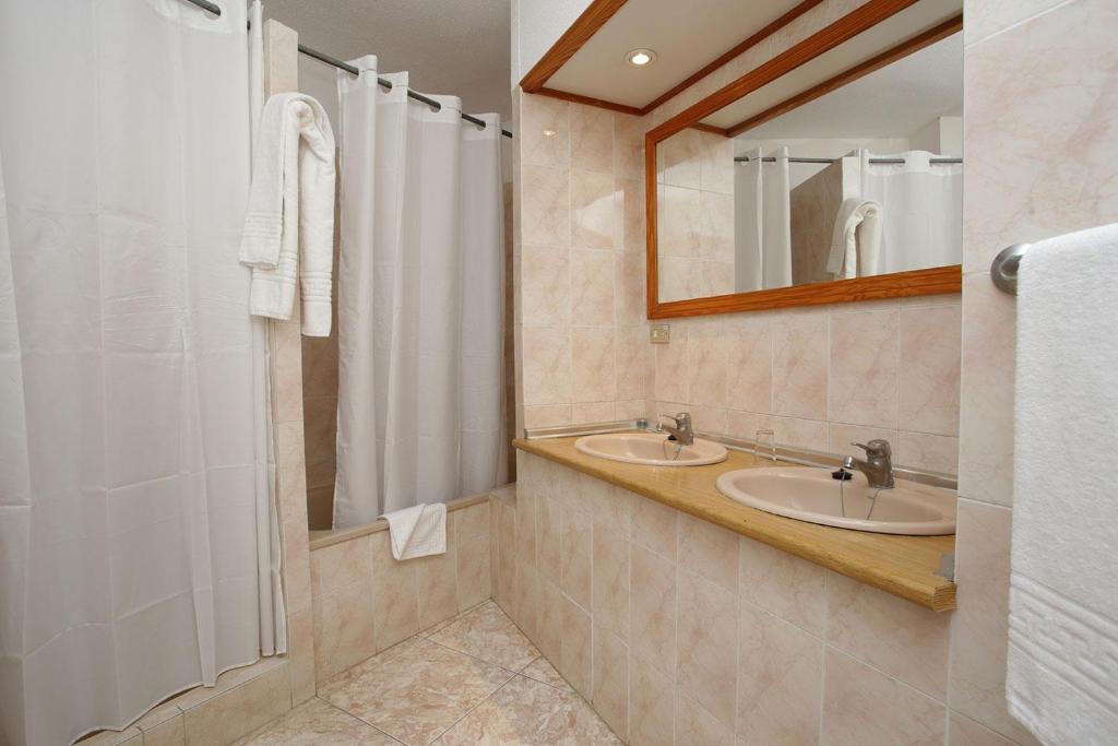 Koupelna v ubytování Checkin Bungalows Atlántida