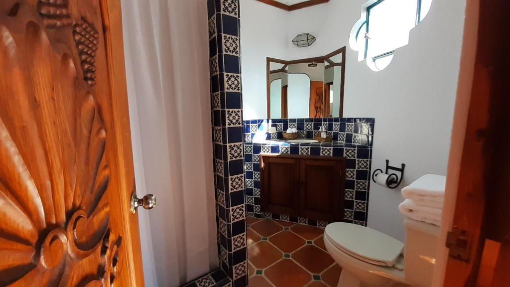 Koupelna v ubytování Casa Frida B&B