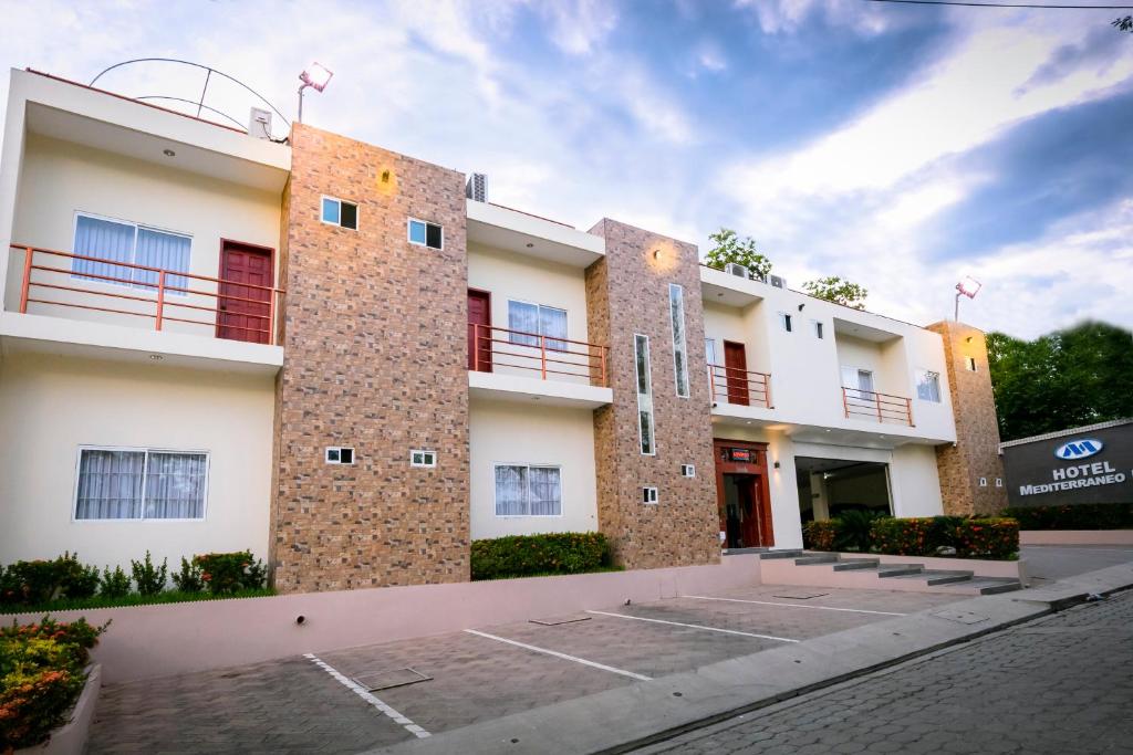 Bygningen som hotellet ligger i