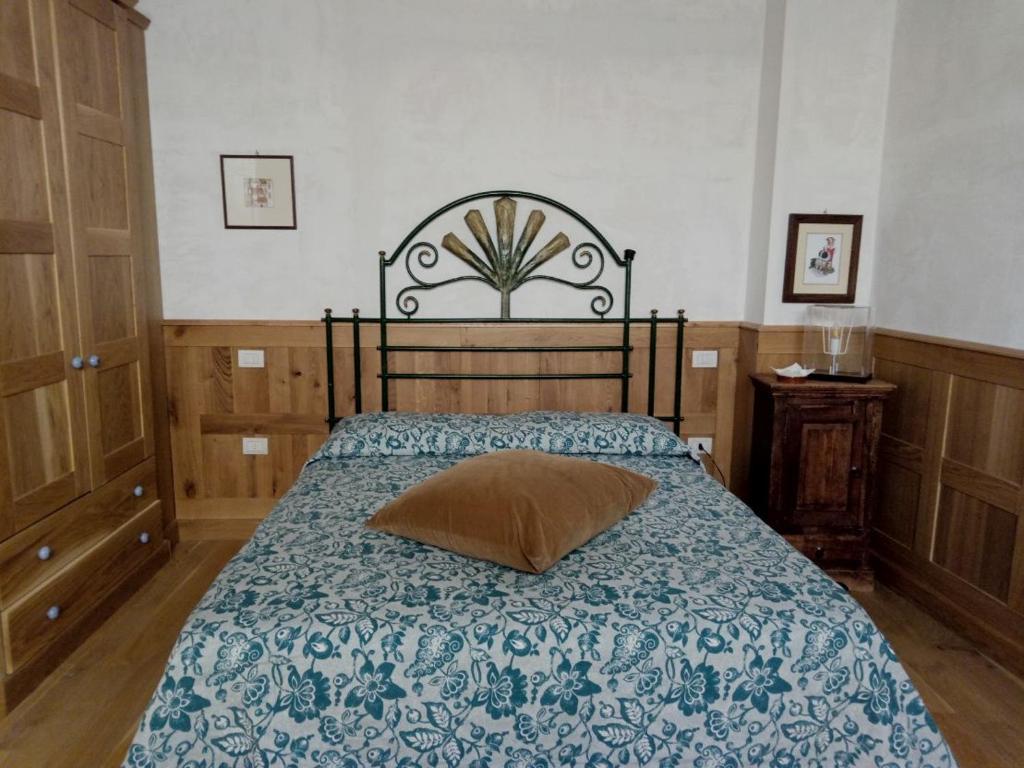 Postel nebo postele na pokoji v ubytování Grancia dei Celestini