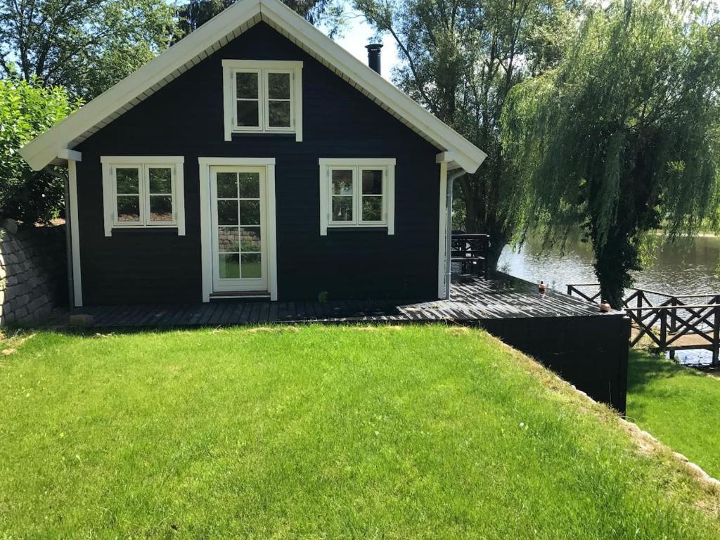 Zahrada ubytování Sommerhus i idylliske omgivelser