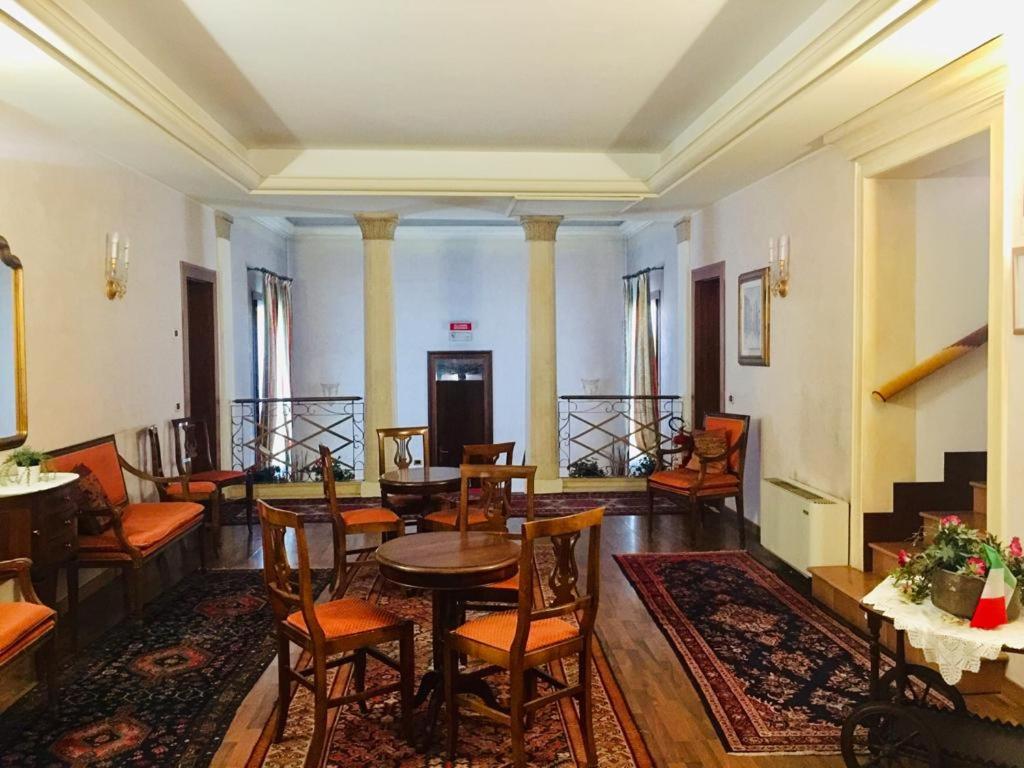 Posezení v ubytování Hotel La Loggia