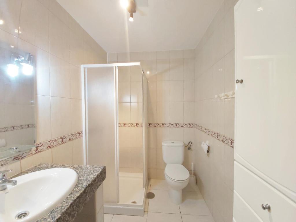 Koupelna v ubytování Casa Costa Calma, internet fibra, aire acondicionado, 8 personas