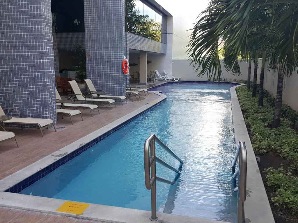  NOB1804 Excelente Flat em Boa Viagem com 2 quartos