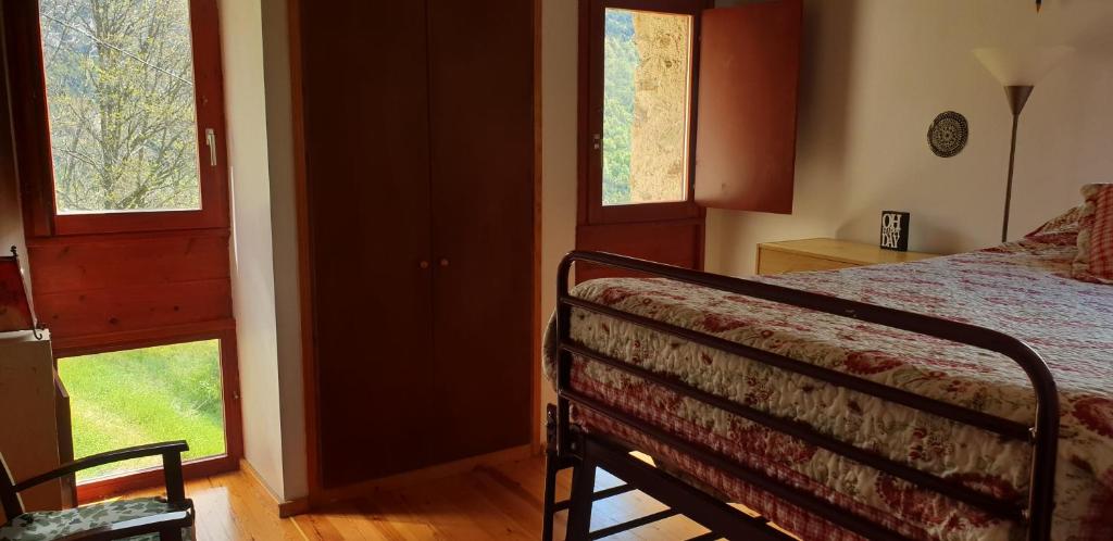Postel nebo postele na pokoji v ubytování Ca l'ESTRELLA