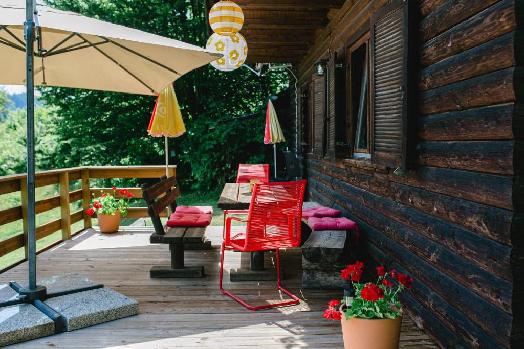 Balcone o terrazza di Knusperhäuschen