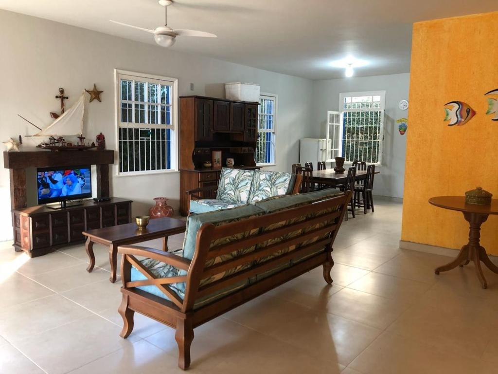  Pé na Areia com Piscina e Churrasqueira - 2 suítes