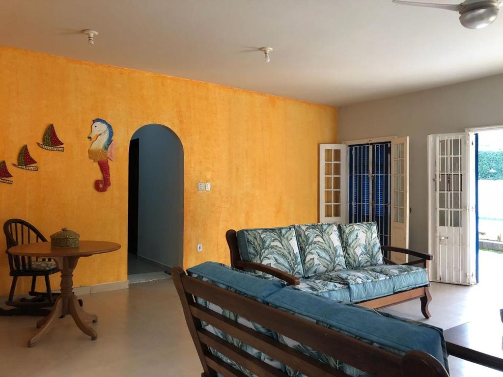  Pé na Areia com Piscina e Churrasqueira - 2 suítes