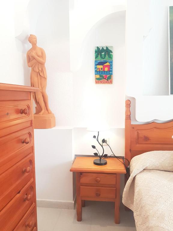 Postel nebo postele na pokoji v ubytování Conil con sabor a mar