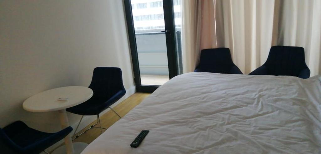 Postel nebo postele na pokoji v ubytování Lamar hotel