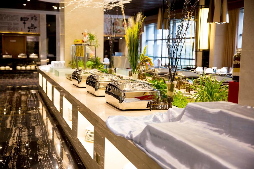Restaurace v ubytování Metropark Hotel Yingkun Beijing