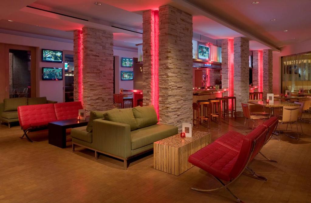 Posezení v ubytování Hyatt Regency New Brunswick