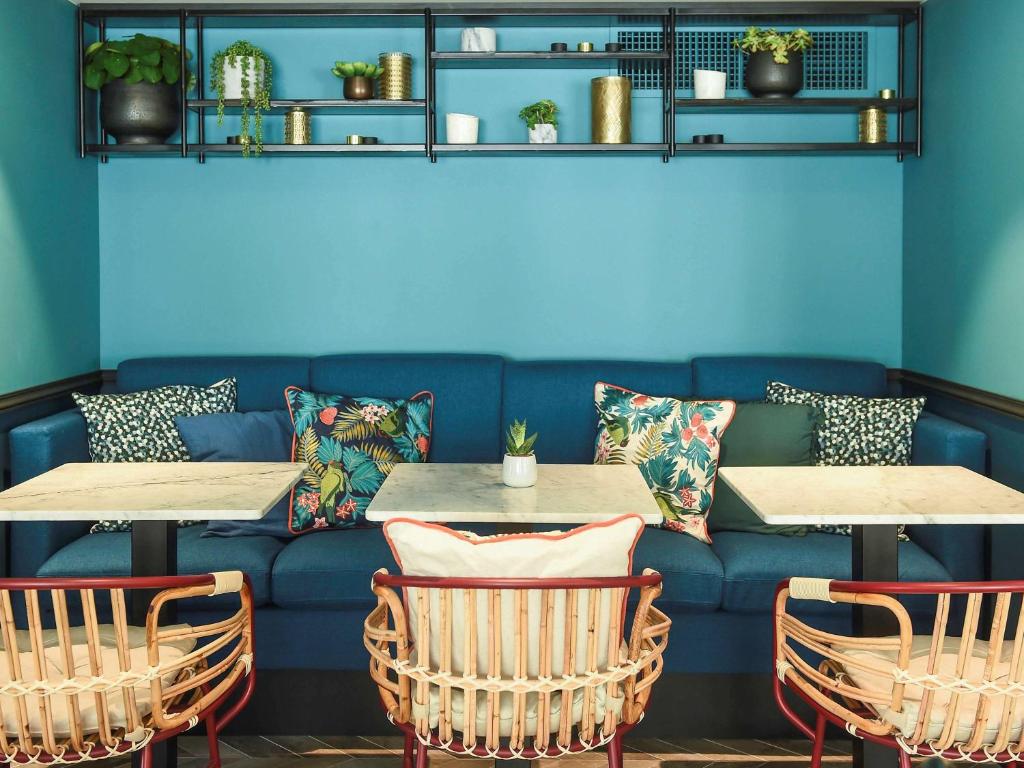 Posezení v ubytování ibis Styles Dijon Central