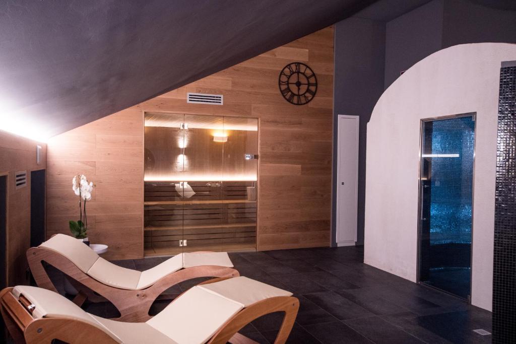 Kúpele alebo wellness v ubytovaní Relais Santo Stefano