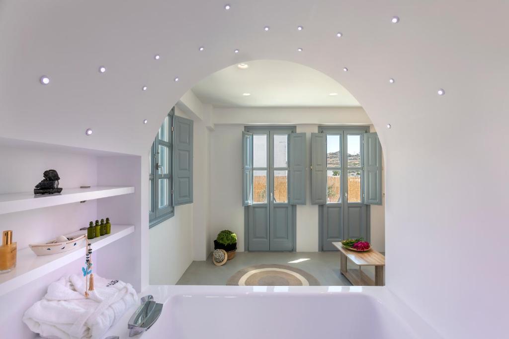 Posezení v ubytování BlackStone Luxury Suites