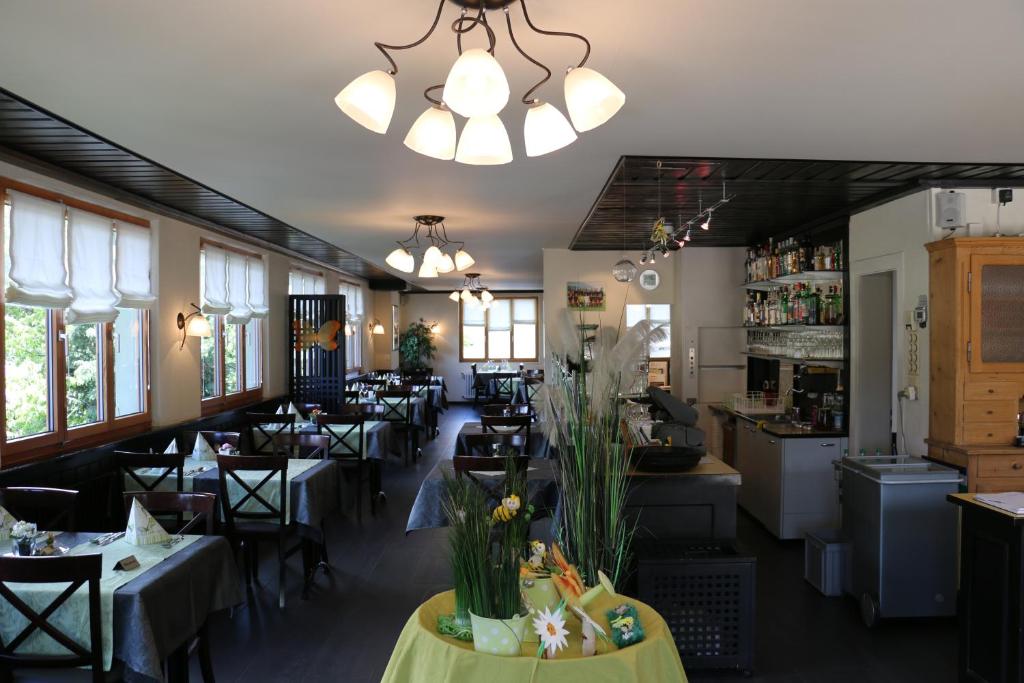 Nápoje v ubytování Hotel Restaurant Alpenblick