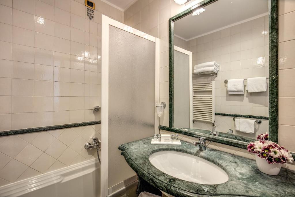 Kúpeľňa v ubytovaní Hotel Villafranca