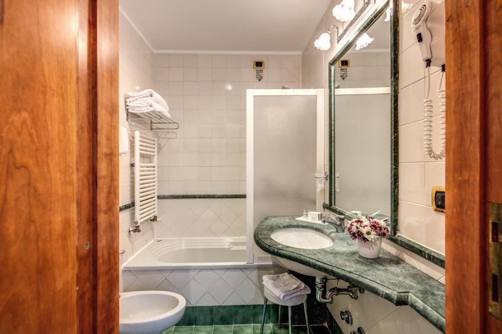 Kúpeľňa v ubytovaní Hotel Villafranca