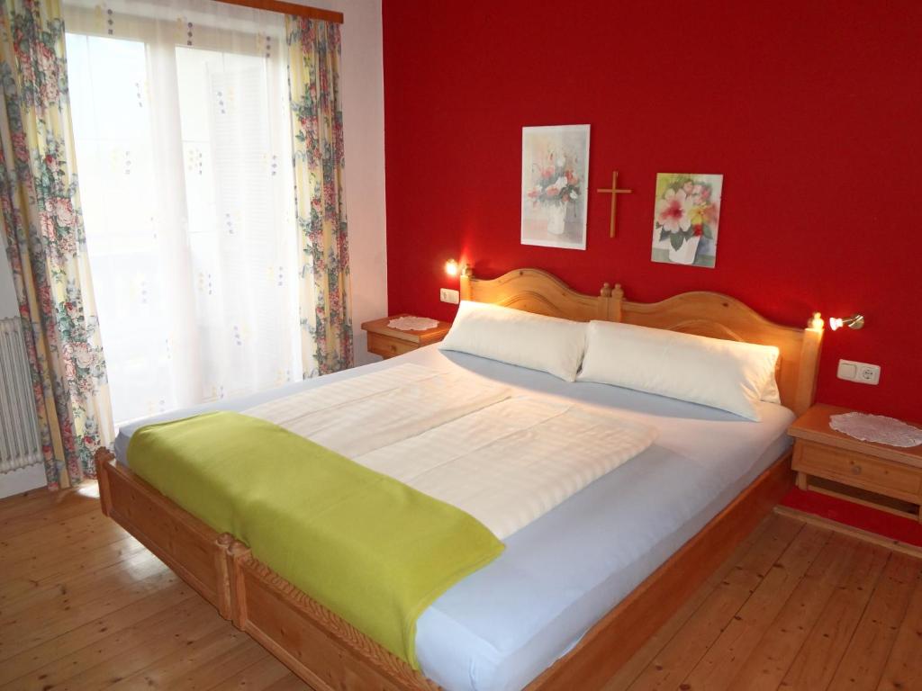 Postel nebo postele na pokoji v ubytování Oberstockinghof