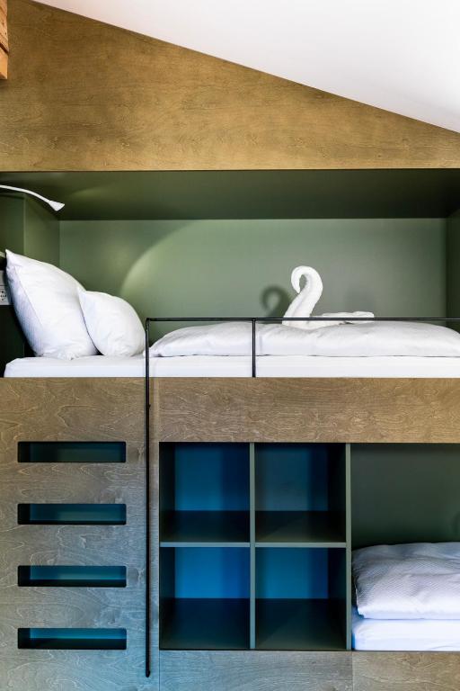 Posteľ alebo postele v izbe v ubytovaní Kuglerhof Appartements