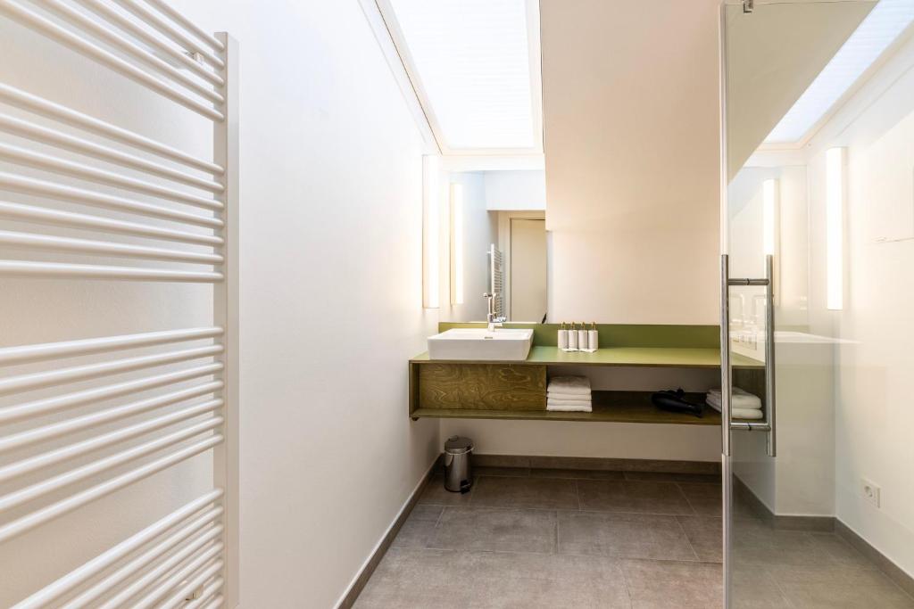 Kúpeľňa v ubytovaní Kuglerhof Appartements