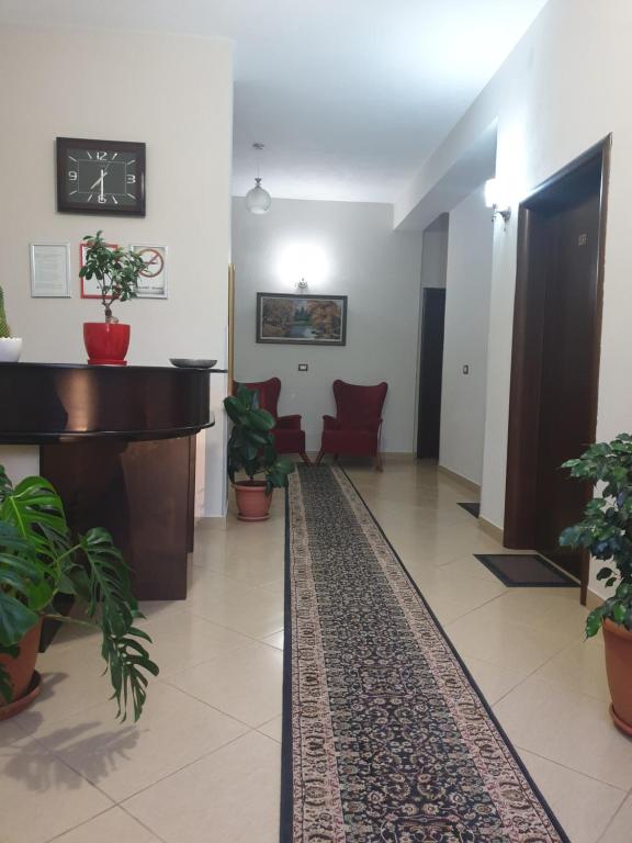 Posezení v ubytování Hotel Camping Lin