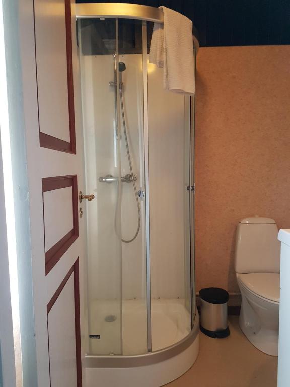 Koupelna v ubytování Guesthouse Gamli Bær