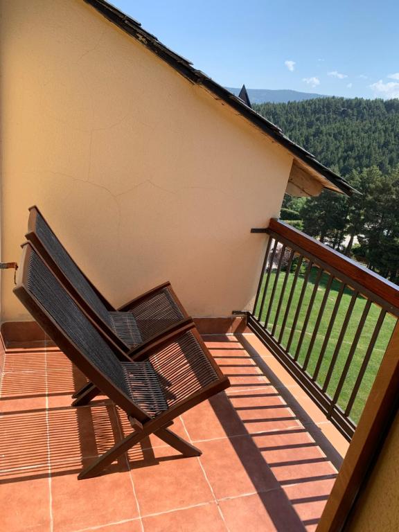 Nespecifikovaný výhled na hory nebo výhled na hory při pohledu z apartmánu
