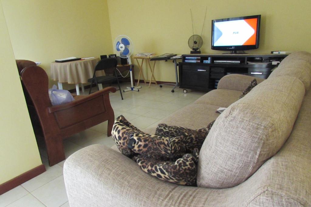 TV a/nebo společenská místnost v ubytování Rooming house