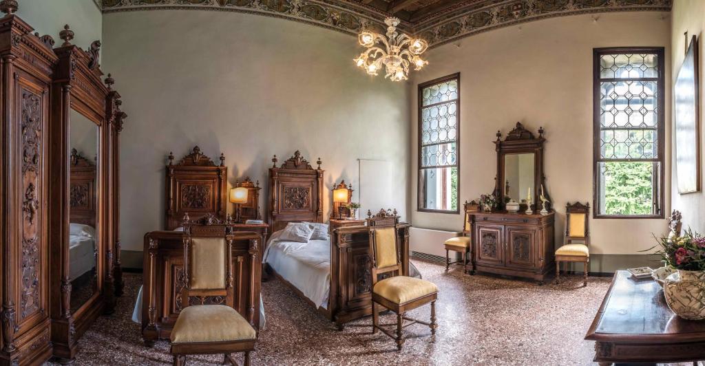 Posezení v ubytování Castello di Thiene